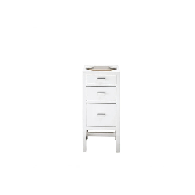Meuble bas Addison 15 avec tiroirs de James Martin Vanities, Blanc brillant