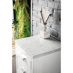 Meuble bas Addison 15 avec tiroirs de James Martin Vanities, Blanc brillant