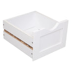 Meuble de rangement pour salle de bain 32FCH 4 tiroirs blanc