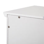 Meuble de rangement pour salle de bain 32FCH 4 tiroirs blanc