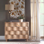 Commode d'appoint en chêne clair Crawford de Uttermost