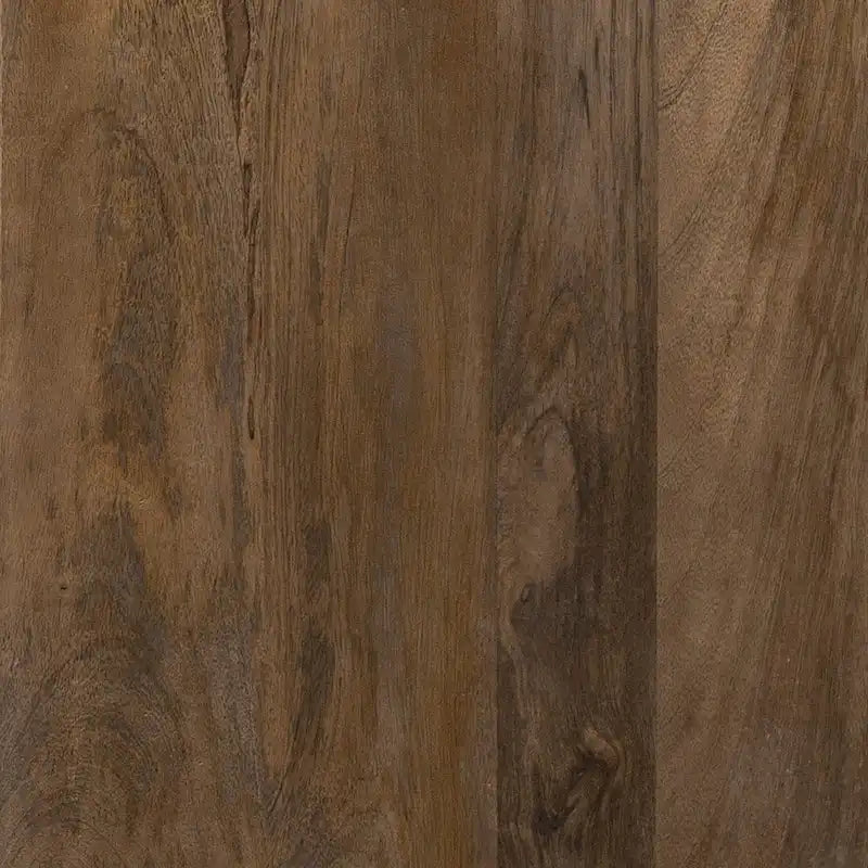 Maddox IV Buffet en bois massif marron avec accent en métal noir à 4 portes - 80,0L x 19,0l x 33,0H