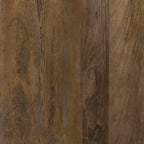 Maddox IV Buffet en bois massif marron avec accent en métal noir à 4 portes - 80,0L x 19,0l x 33,0H