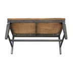 Banc Vista en bois massif à lattes