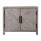 Meuble d'appoint Adalind blanchi Uttermost