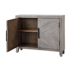 Meuble d'appoint Adalind blanchi Uttermost