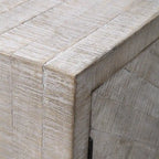 Meuble d'appoint Adalind blanchi Uttermost