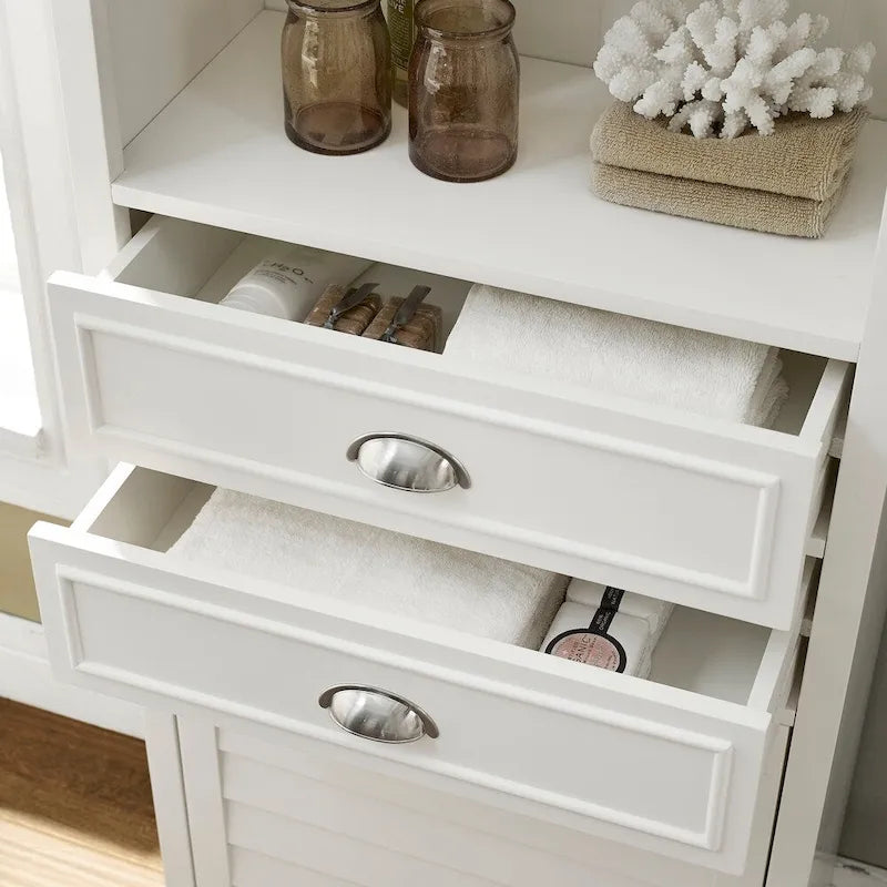 Meuble haut Lydia blanc