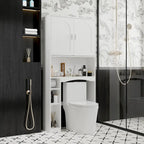 Meuble de rangement au-dessus des toilettes Meuble de rangement WC avec porte
