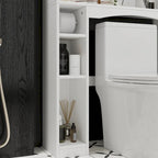 Meuble de rangement au-dessus des toilettes Meuble de rangement WC avec porte