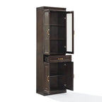 Ensemble de 2 meubles de rangement de cuisine Crosley Stanton avec portes vitrées