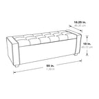 Banc de rangement Bethwin