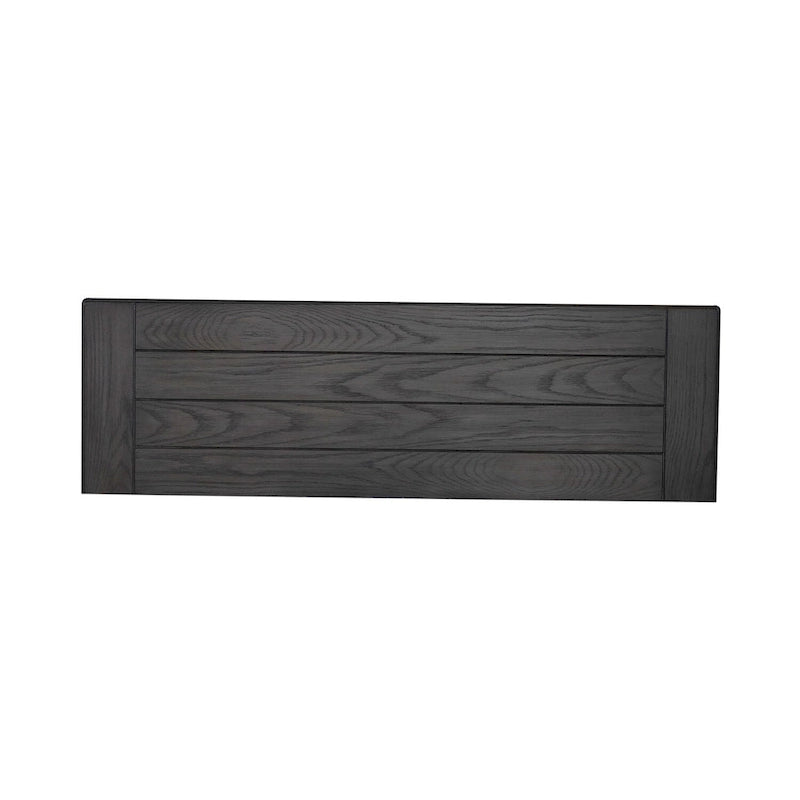Console de couloir d'appoint 42 po Allyson Park Blanc Charbon Brossé