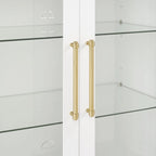 Meuble de rangement pour garde-manger Crosley Roarke avec huche à porte vitrée