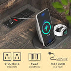 Moasis 72 Meuble de rangement de cuisine Armoire de cuisine avec station de recharge et 3 tiroirs