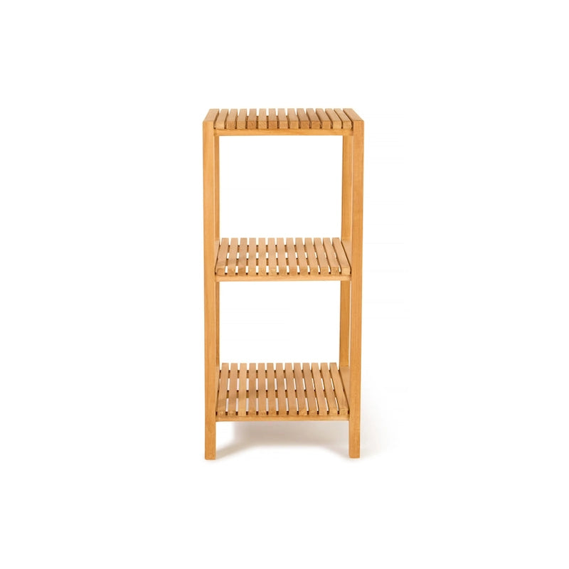 Étagère carrée en teck Fiji 36 (90 cm) 3 niveaux