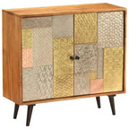 vidaXL Sideboard 31.4x11.8x29.5 Solid Acacia Wood - 31.5x11.8x29.5