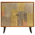 vidaXL Buffet 31,4x11,8x29,5 cm Bois d'Acacia Massif - 31,5x11,8x29,5