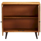 vidaXL Buffet 31,4x11,8x29,5 cm Bois d'Acacia Massif - 31,5x11,8x29,5