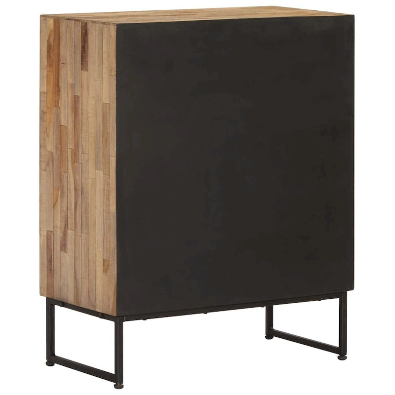 vidaXL Commode en teck recyclé 60x30x75 cm