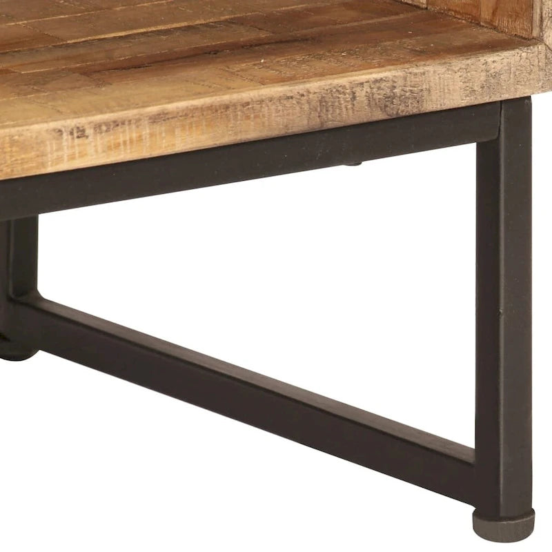 vidaXL Commode en teck recyclé 60x30x75 cm
