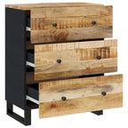 vidaXL Buffet bahut meuble de rangement console avec tiroirs