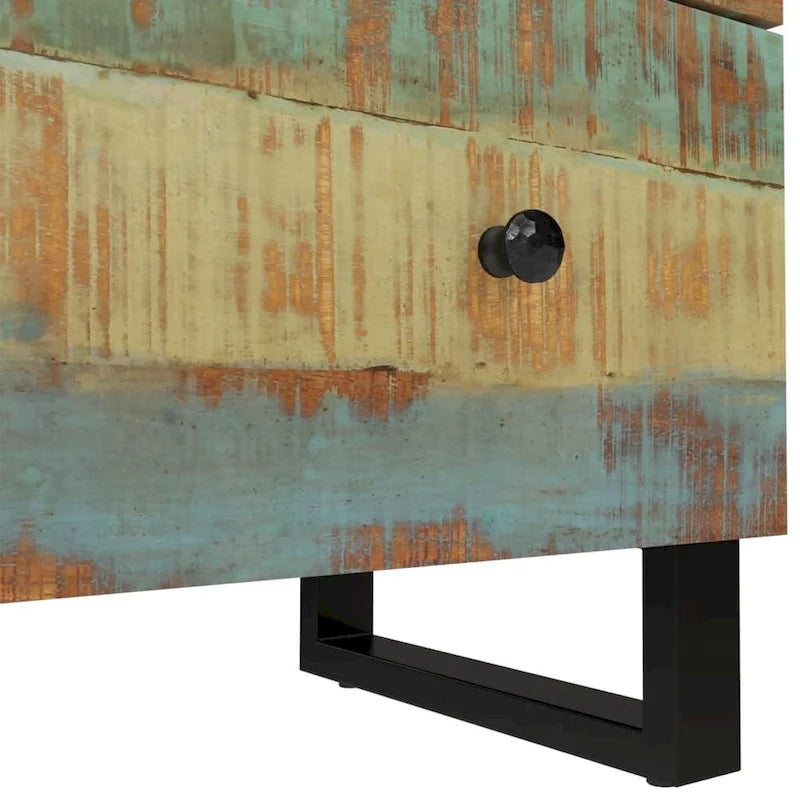 vidaXL Buffet bahut meuble de rangement console avec tiroirs