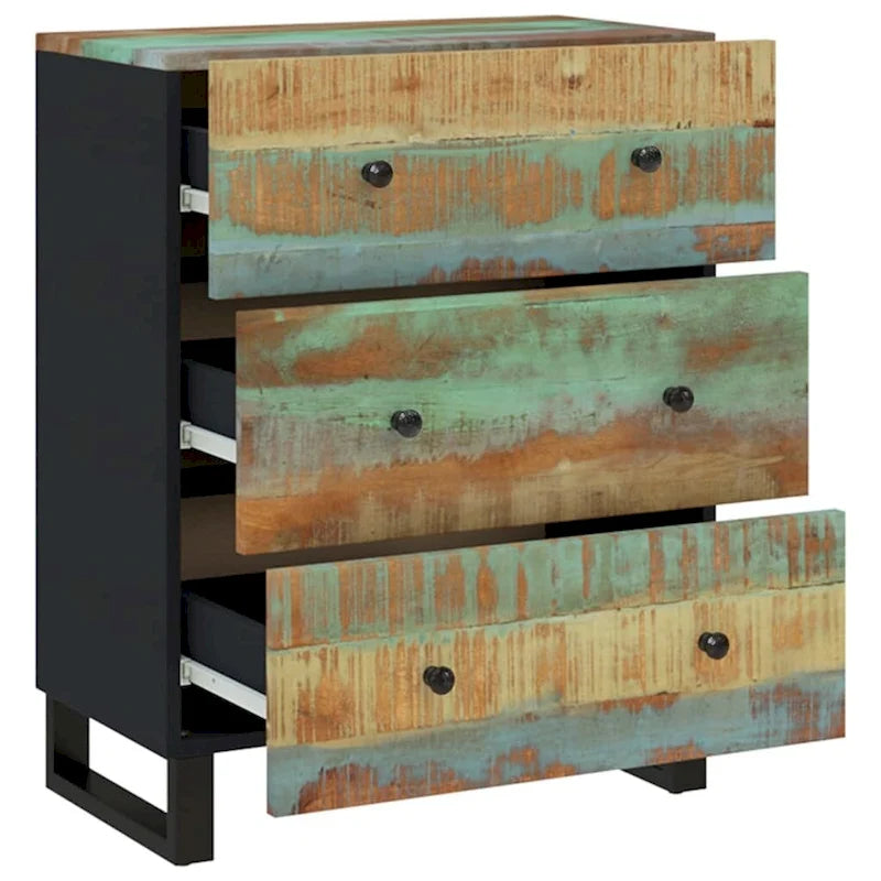 vidaXL Buffet bahut meuble de rangement console avec tiroirs
