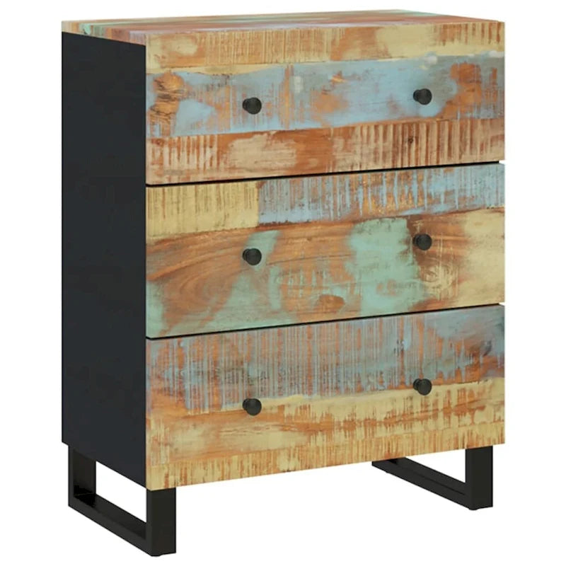 vidaXL Buffet bahut meuble de rangement console avec tiroirs