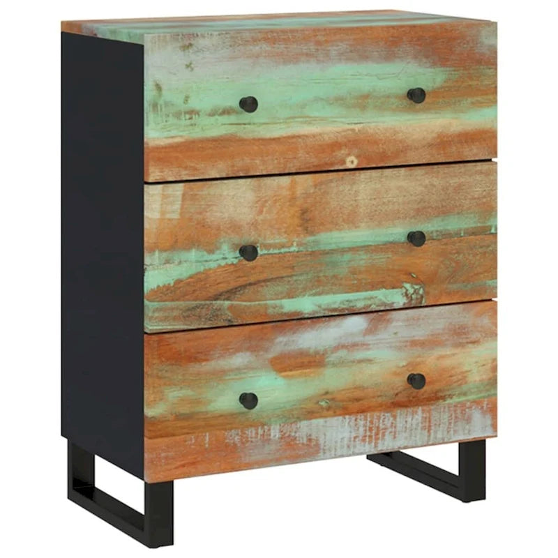 vidaXL Buffet bahut meuble de rangement console avec tiroirs