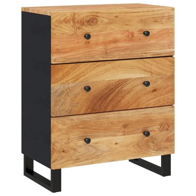 vidaXL Buffet bahut meuble de rangement console avec tiroirs