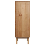 vidaXL Bahut OTTA 85x43x125 cm Bois de pin massif - 85 x 43 x 125