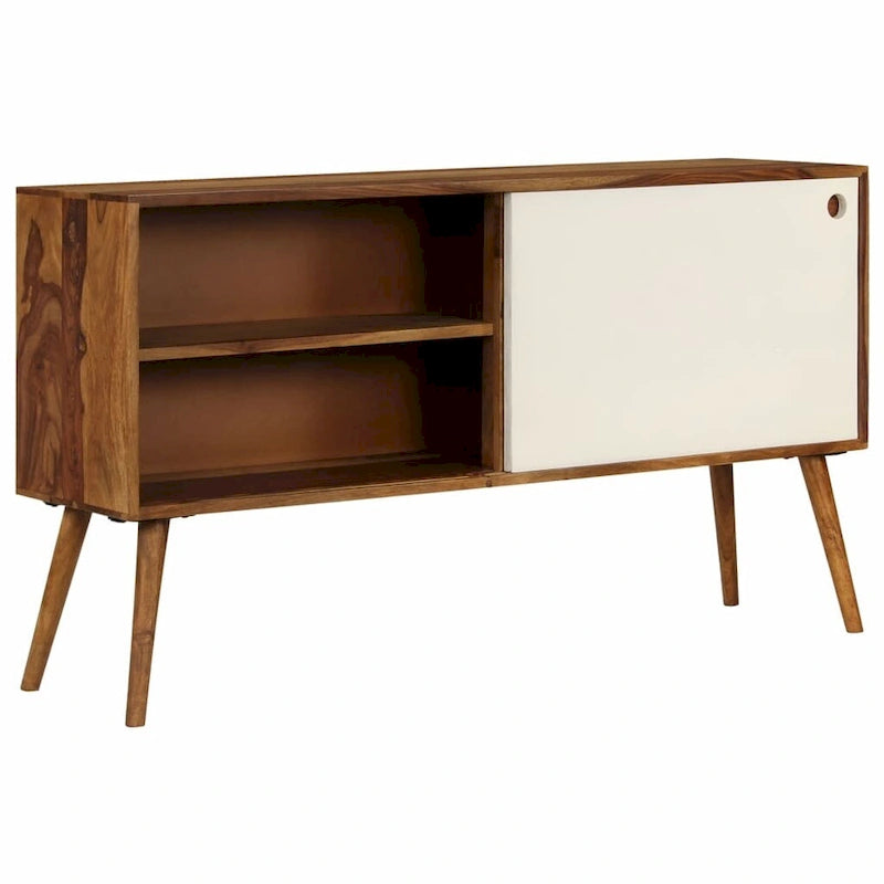 vidaXL Buffet Bois de Sesham Massif 46,5x11,8x26