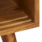 vidaXL Buffet Bois de Sesham Massif 46,5x11,8x26