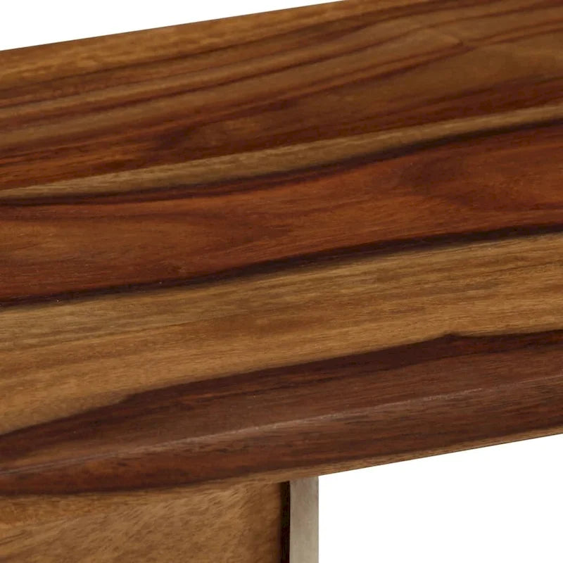 vidaXL Buffet Bois de Sesham Massif 46,5x11,8x26
