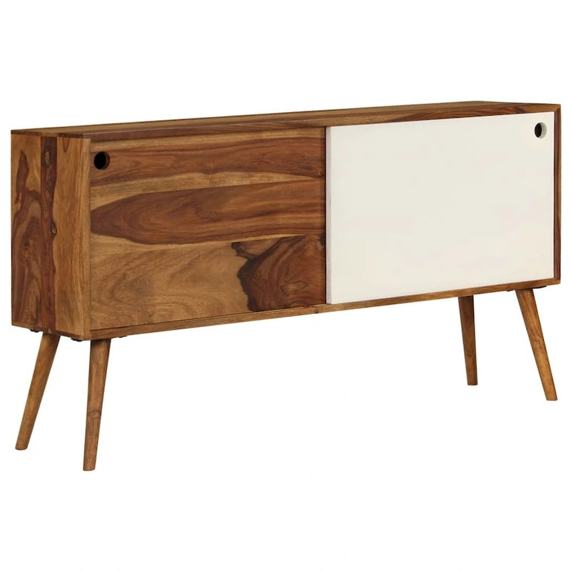 vidaXL Buffet Bois de Sesham Massif 46,5x11,8x26