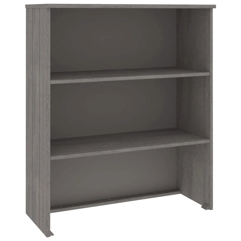vidaXL Dessus d'armoire pour buffet haut avec étagères HAMAR Pin massif – 33,5x13,8x39,4