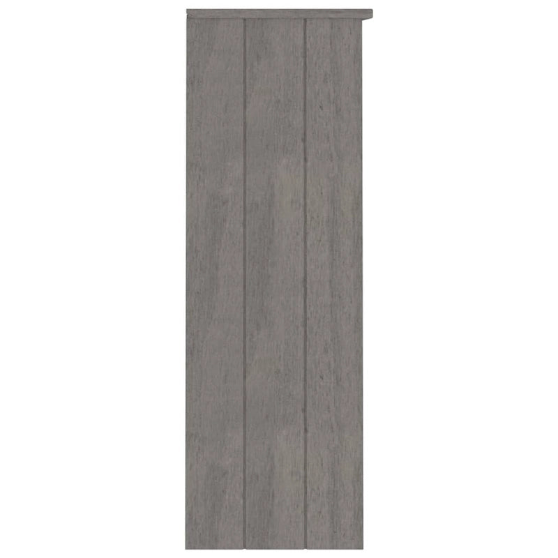 vidaXL Dessus d'armoire pour buffet haut avec étagères HAMAR Pin massif – 33,5x13,8x39,4