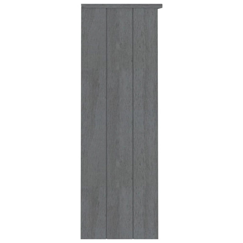 vidaXL Dessus d'armoire pour buffet haut avec étagères HAMAR Pin massif – 33,5x13,8x39,4