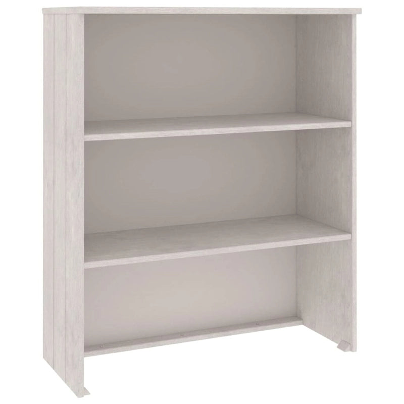 vidaXL Dessus d'armoire pour buffet haut avec étagères HAMAR Pin massif – 33,5x13,8x39,4