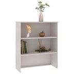 vidaXL Dessus d'armoire pour buffet haut avec étagères HAMAR Pin massif – 33,5x13,8x39,4