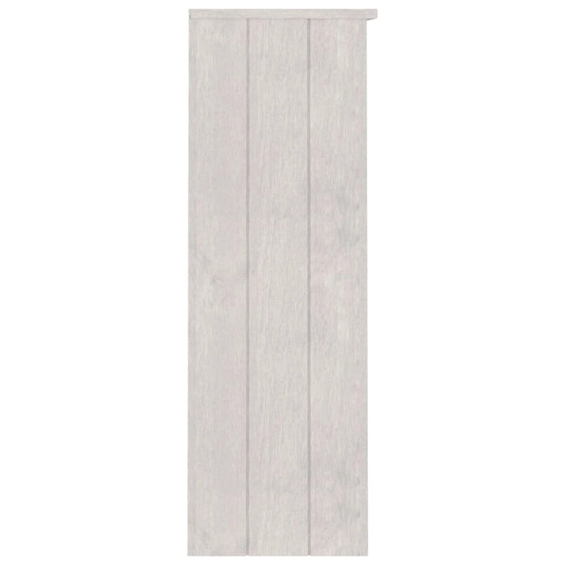 vidaXL Dessus d'armoire pour buffet haut avec étagères HAMAR Pin massif – 33,5x13,8x39,4