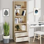 vidaXL Bibliothèque Armoire d'entrée avec rangement HAMAR Bois de pin massif - 60x35x180 cm