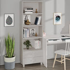 vidaXL Bibliothèque Armoire d'entrée avec rangement HAMAR Bois de pin massif - 60x35x180 cm