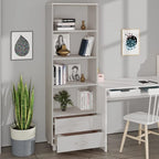 vidaXL Bibliothèque Armoire d'entrée avec rangement HAMAR Bois de pin massif - 60x35x180 cm
