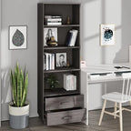 vidaXL Bibliothèque Armoire d'entrée avec rangement HAMAR Bois de pin massif - 60x35x180 cm