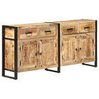 vidaXL Buffet 67,7x13,8x31,5 cm Bois de manguier massif