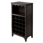 Ancona Wine Cabinet, Espresso