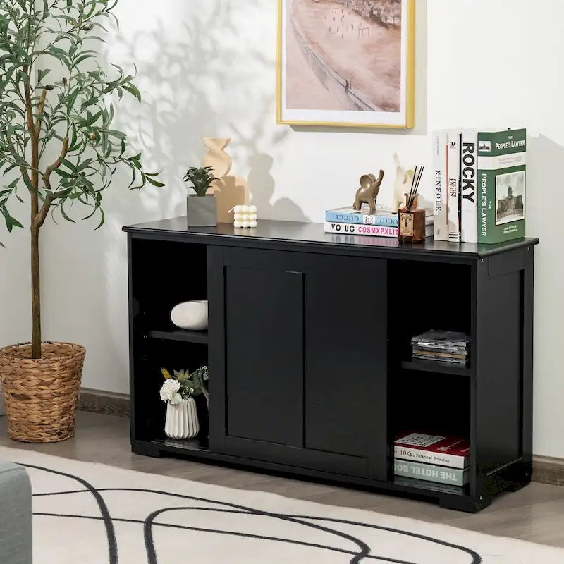 Meuble de rangement de cuisine empilable antique avec étagère réglable en hauteur - 42 x 13 x 23,5 (L x l x H)