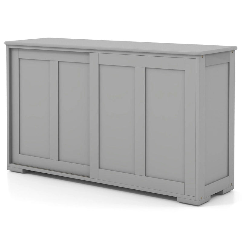 Meuble de rangement de cuisine empilable antique avec étagère réglable en hauteur - 42 x 13 x 23,5 (L x l x H)